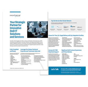 DoD-Onepager-Learn-Why-System-Integrators-Partner-IronBow-Mockup